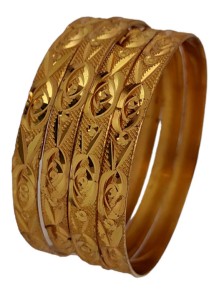 Gold Plated Bangles